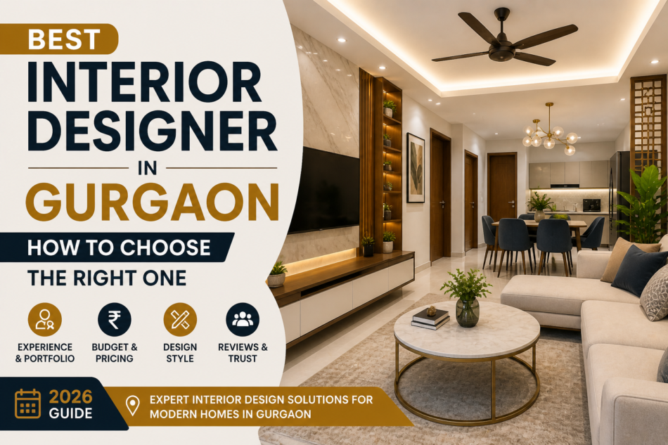 Best Interior Designer in Gurgaon – How to Choose the Right One (2026 Guide)